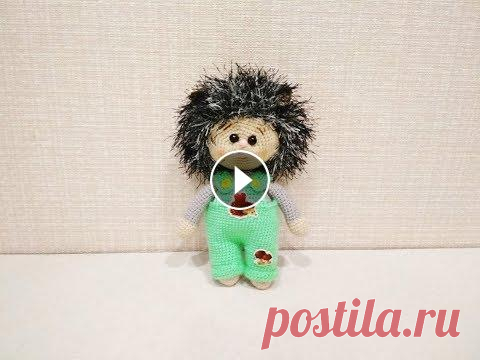 Игрушка амигуруми. Ежик Пшик крючком (Сrochet Hedgehog). Здравствуйте, дорогие подписчики и гости нашего канала! Меня зовут Полина. Сегодня мы будем вязать ежа по имени Пшик ))) Материалы Пряжа "Детская...