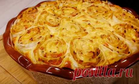 Рецепт пирога из лаваша