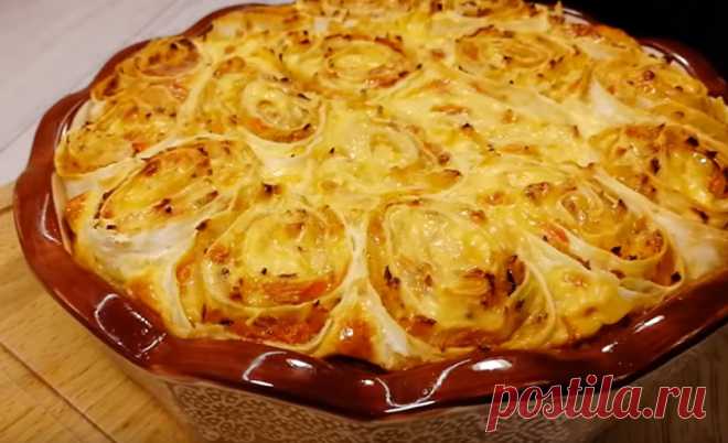 Рецепт пирога из лаваша