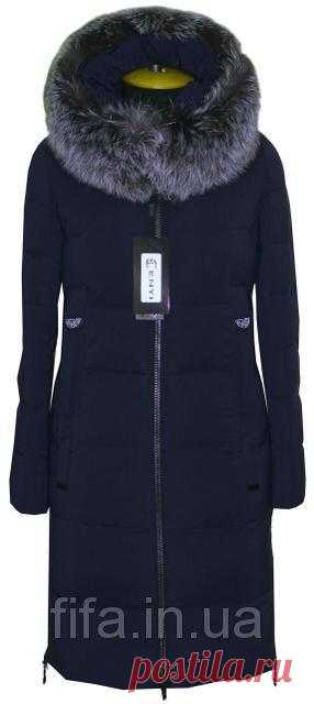 Стильный пуховик с чернобуркой: продажа, цена в Полтаве. пуховики женские от 