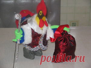 Как сшить новогоднего петушка - Ярмарка Мастеров - ручная работа, handmade