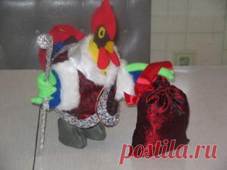 Как сшить новогоднего петушка - Ярмарка Мастеров - ручная работа, handmade