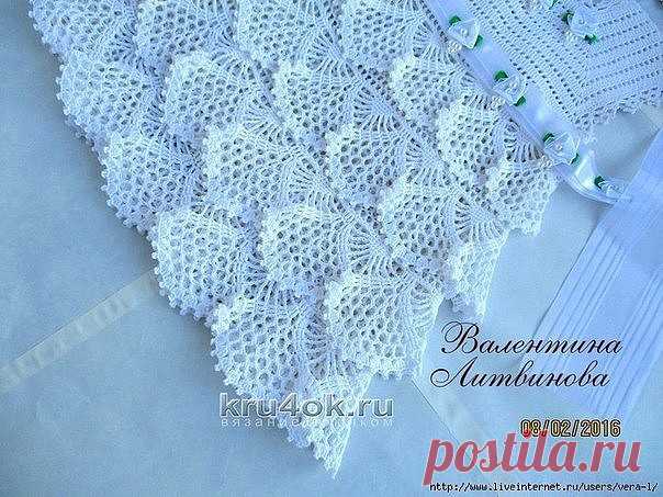 Ажурное платье для вашей малышки.