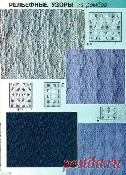 Рельефные узоры спицами из лицевых и изнаночных петель - svjazat.ru Добрый день мои хорошие! Предлагаю подборку узоров спицами из лицевых и изнаночных петель. Такие узоры подойдут для пуловеров, кардиганов и т.д. Вяжите и наслаждайтесь! _____________Сохраняйте себе иНе забудьте подписаться на нашу группу Источник Читайте также:  Длинный жилет вязание