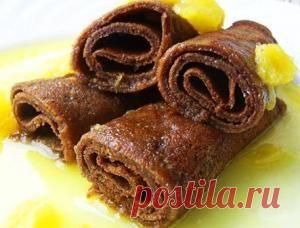 Шоколадные блины