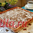 Кофейно-творожный кекс - кулинарный рецепт