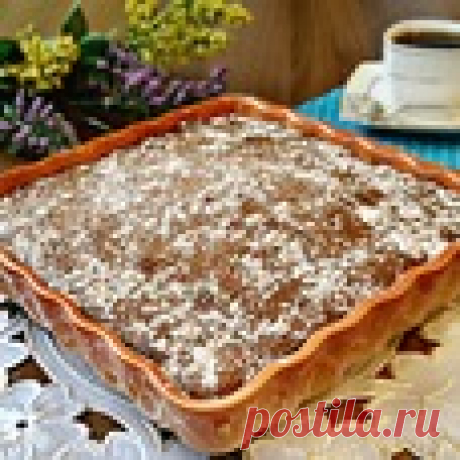 Кофейно-творожный кекс - кулинарный рецепт