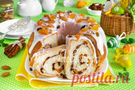 Австрийский пасхальный пирог Райндлинг: Красивый, вкусный и ароматный