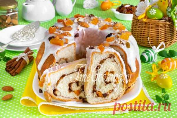 Австрийский пасхальный пирог Райндлинг: Красивый, вкусный и ароматный