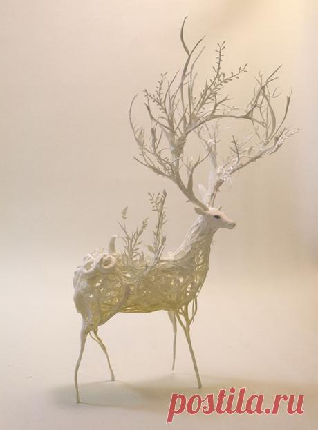 Оригинальные скульптуры. Восхитительно! | Мамам, женщинам, бабушкам и очень любознательным.