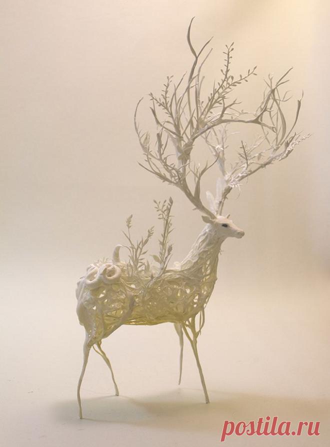 Оригинальные скульптуры. Восхитительно! | Мамам, женщинам, бабушкам и очень любознательным.