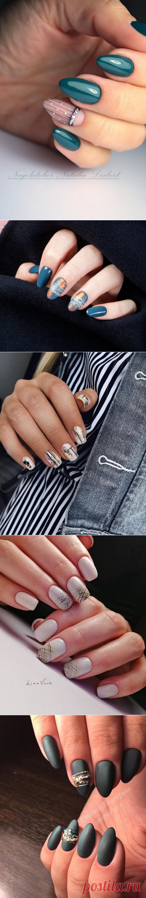 Паутинка на ногтях, маникюр паутинка 2020-2021, дизайн ногтей с паутинкой - фото новинки | sovetyk