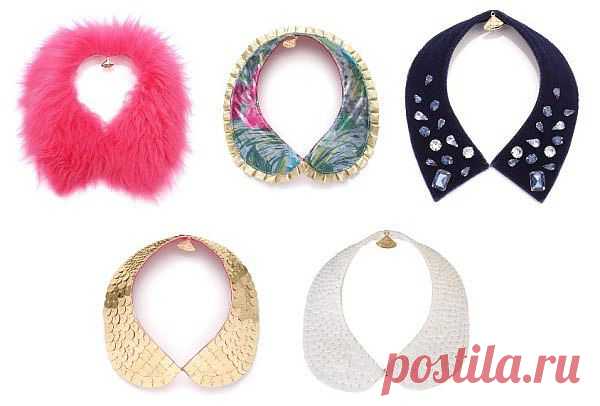 Накладные воротнички. Ручная работа.