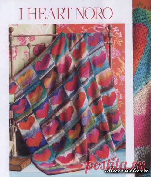 Вязание спицами подушек и пледов