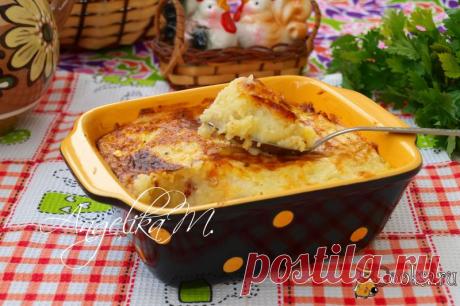 Картофельная запеканка с курицей фото рецепт приготовления