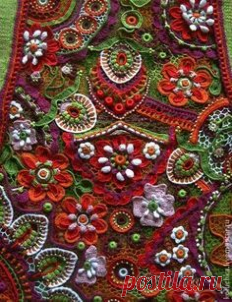 Секреты вязания фриформ — Рукоделие