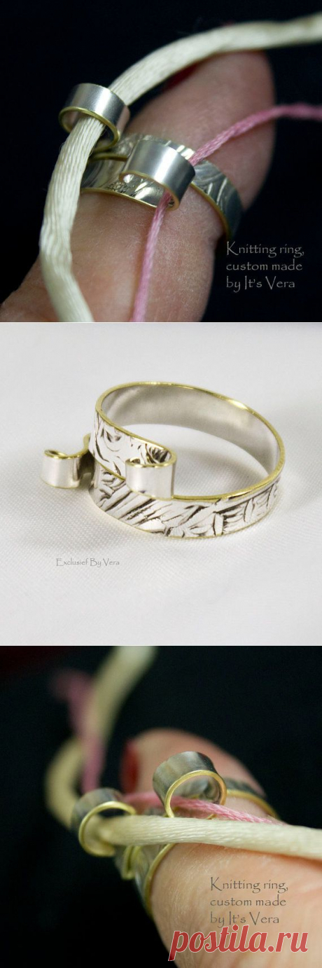 Featured in Knitsy emagazine 2014knitting ringcustom by ItsVera