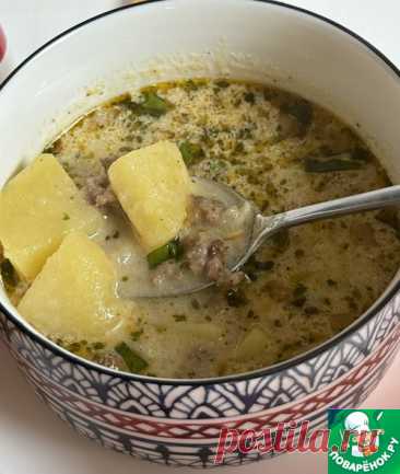Картофельный суп с фаршем – кулинарный рецепт