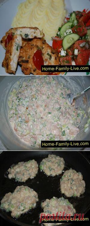 Куриные котлеты - пошаговый рецепт с фотоКулинарные рецепты