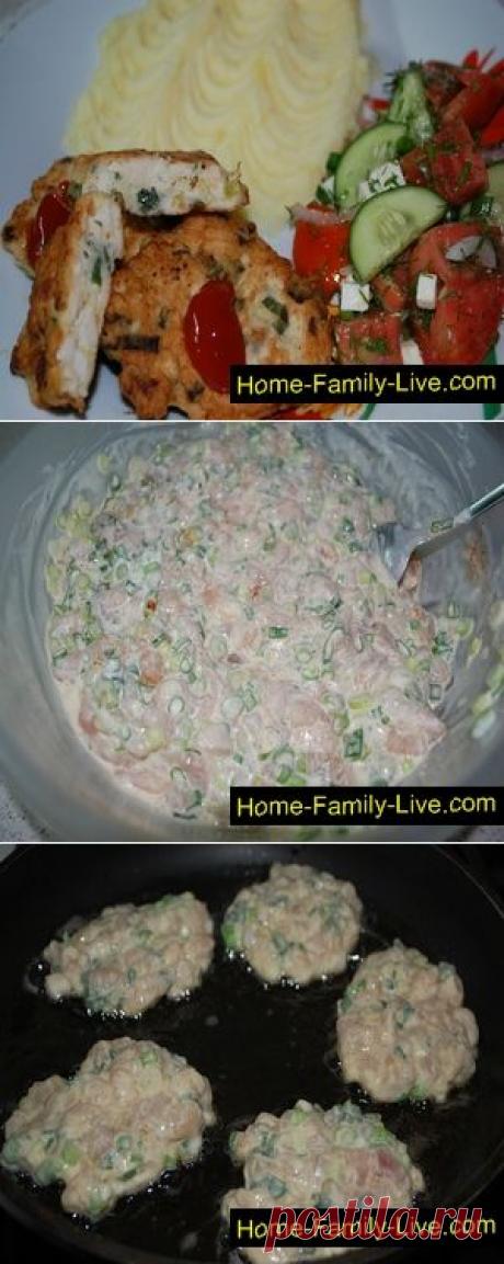 Куриные котлеты - пошаговый рецепт с фотоКулинарные рецепты