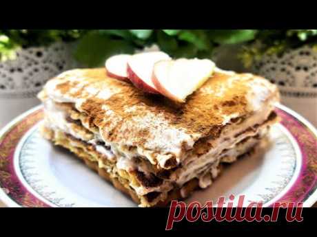 Готовим вкусное и нежное пирожное на овсянке. Худеем вкусно и сытно! - YouTube