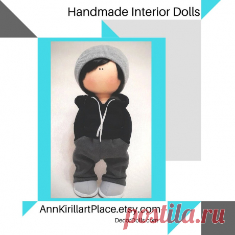 Boy Tilda Doll Handmade Cloth Doll Poupée Muñecas Bambole | Etsy