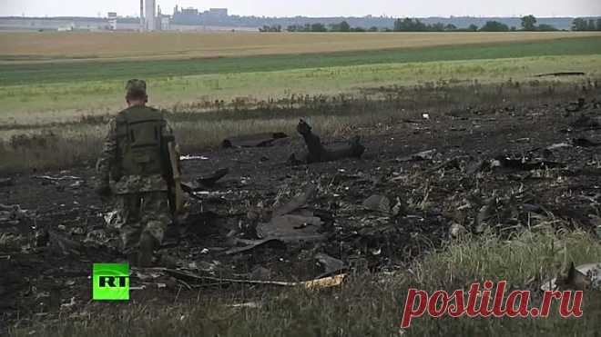 Кадры с места крушения Ил-76 украинских ВВС