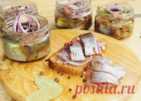 Селедка пряного, сухого посола