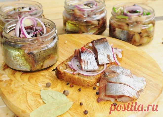 Селедка пряного, сухого посола