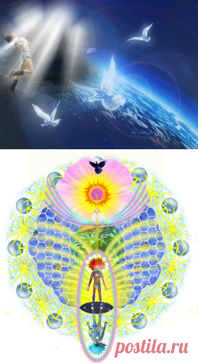 ДА, В ОСНОВНОМ ВЕРНО- МЫ ДУХОВНЫЕ КЛЕТКИ АБСОЛЮТА- МОНАДЫ...