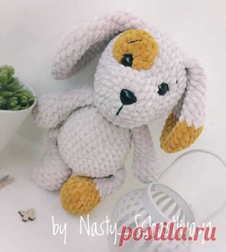 Щенок Пёся амигуруми: описание крючком | AmiguRoom