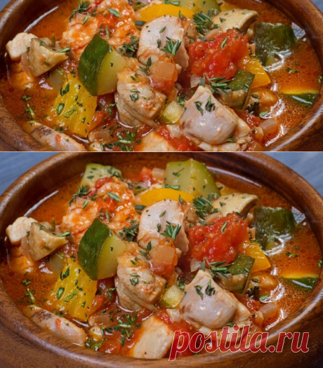 Диетический ужин - курица с овощами! - Полезные советы красоты