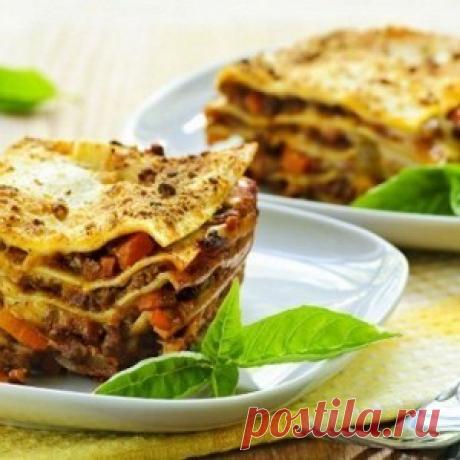 Лазанья с курицей и шампиньонами рецепт – итальянская кухня: паста и пицца
