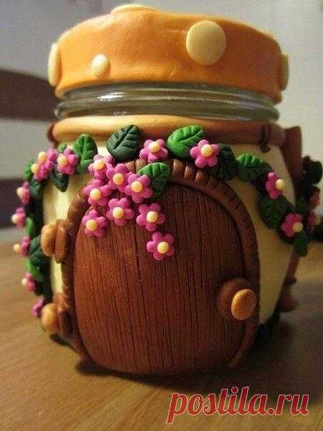 Декорируем баночки — DIYIdeas
