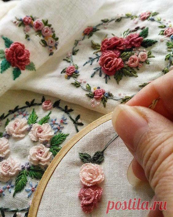 Рококо

Основные стежки, узелки, петельки. Для начинающих!