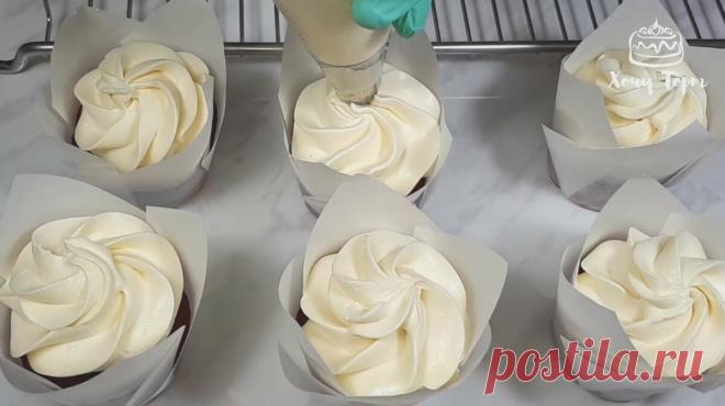 Взбитый ганаш: потрясающе вкусный крем для тортов, пирожных и капкейков. Крем из сливок и белого шоколада. Пошаговый рецепт с фото | Хочу ТОРТ! | Дзен