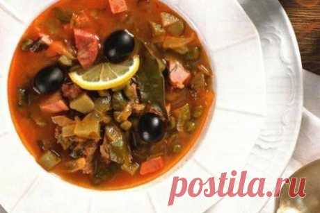 ТОП — 6 Рецептов отменных мясных солянок | Vkusno.co - готовим легко!