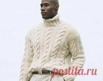 Crochet dress knitted cardigans men's sweaters by Modnica on Etsy