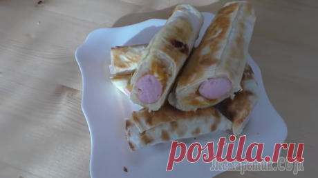 Нереальная вкуснота за 5 минут! Без замеса теста, зато с Икрой!