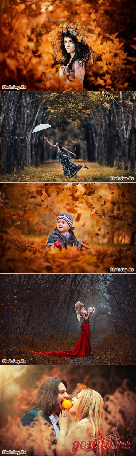 Идеи для осенней фотосессии!