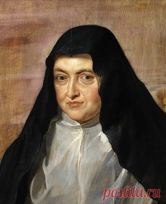 Эрцгерцогиня Изабелла в образе монахини. Питер Пауль Рубенс. Описание картины, скачать репродукцию.