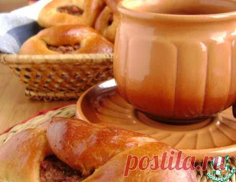 Булочки-пирожки с сушеными яблоками – кулинарный рецепт(***)