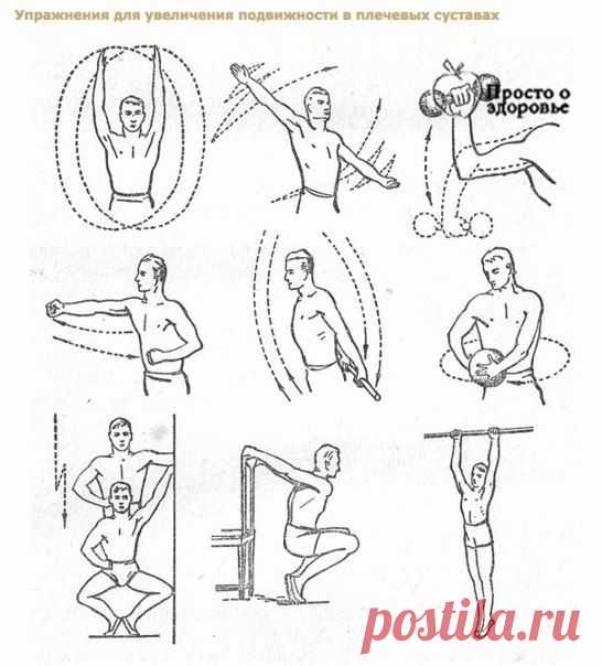 Упражнения при артритах и полиартритах (суставов конечностей)