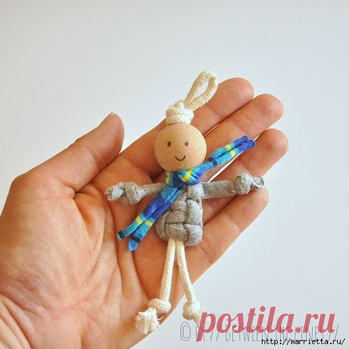 Куколки из веревки в технике макраме | Подружки