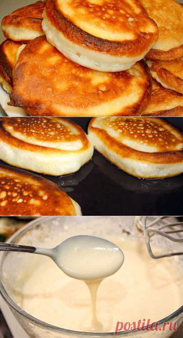 Пышные оладьи без яиц | Club Cooking