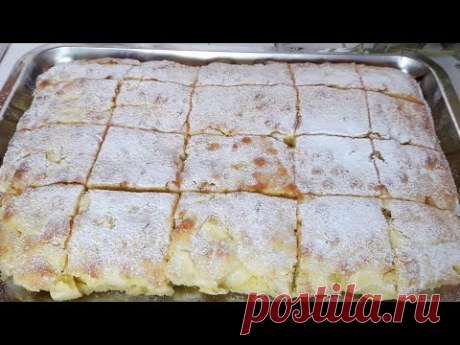 Яблочный пирог который тает во рту.