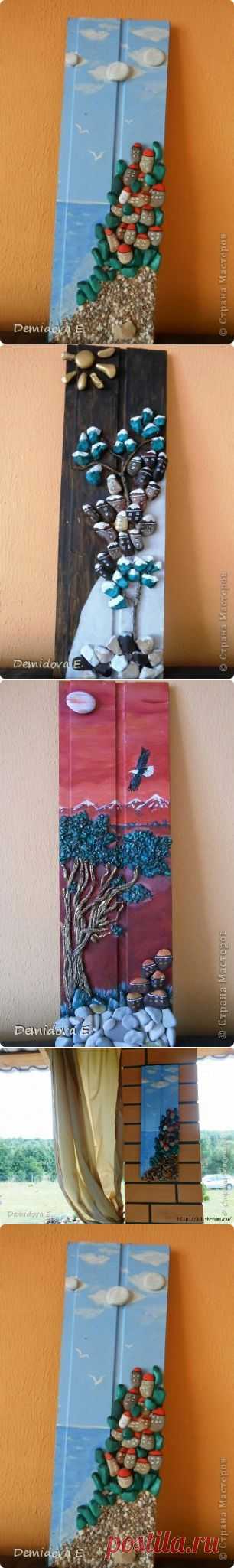 картины из гальки