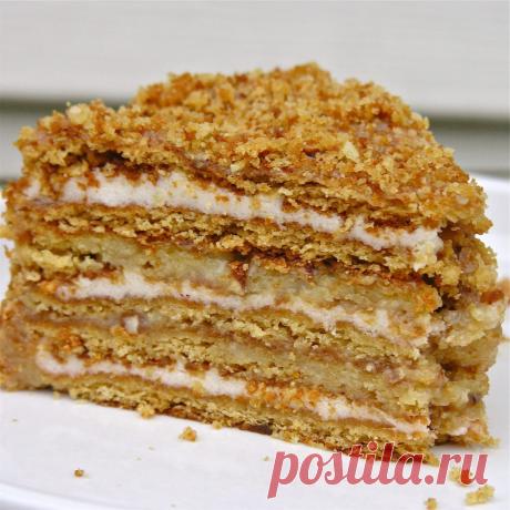 Медовый торт - простой рецепт в домашних условиях