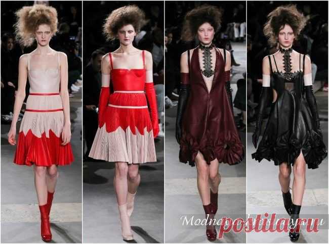 Модные платья зима-осень 2015 - 60 фото, обзор коллекций