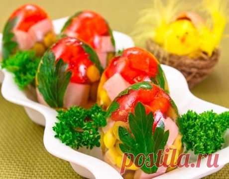 Заливные яйца!!!ОЧЕНЬ ВКУСНО И НЕОБЫЧНО!!!